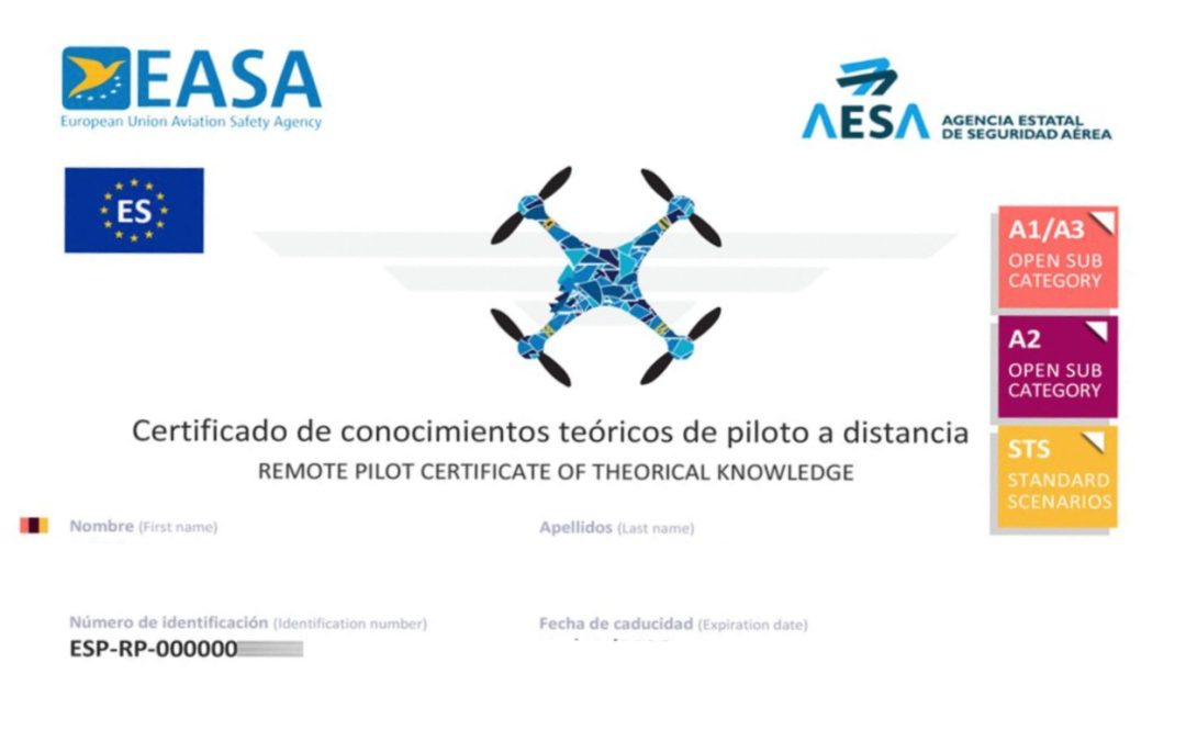 Certificado Piloto de dornes